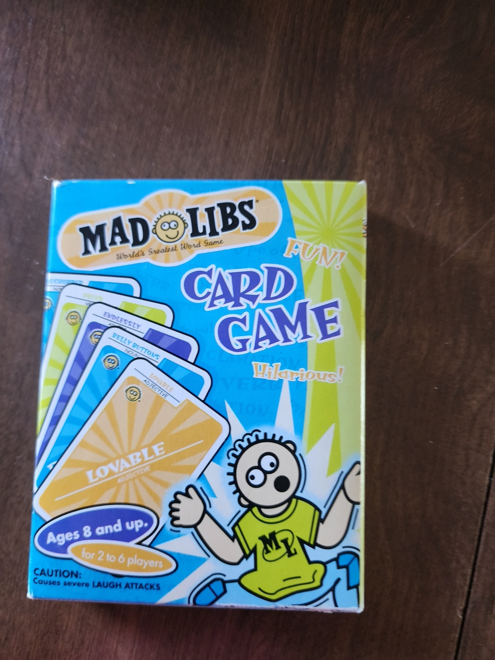 Mad Libs Card Game